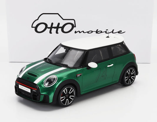 OTTO-MOBILE - 1/18 - MINI - COOPER F56 JCW JOHN COOPER WORKS 2023 - BRITISH RACING GREEN