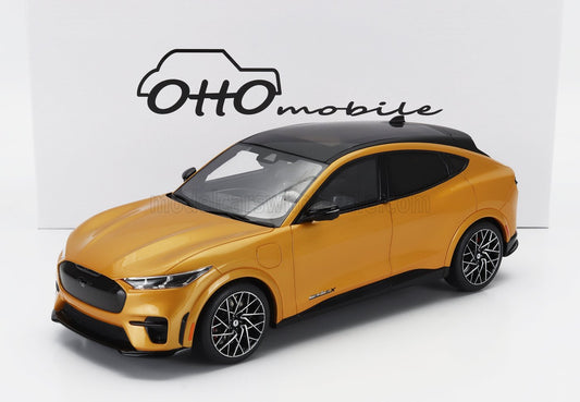 OTTO-MOBILE - 1/18 - FORD USA - MUSTANG MACH-E GT PERFORMANCE 2021 - CYBER ORANGE