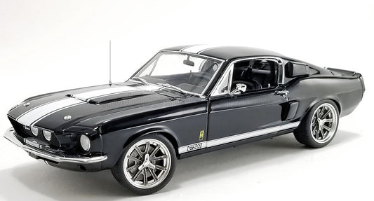 ACME-MODELS - 1/18 - FORD USA - MUSTANG SHELBY GT500 WAR HORSE RESTOMOD COUPE 1967 - BLACK