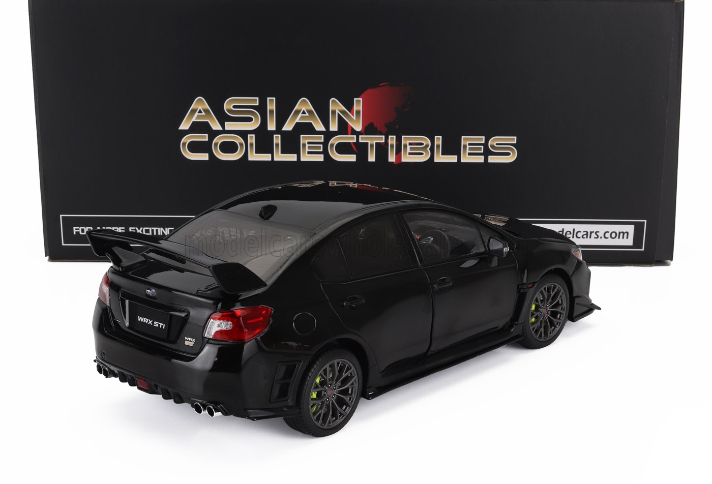 SUN-STAR - 1/18 - SUBARU - IMPREZA STi (S207) CUSTOM VERSION 2018 - BLACK