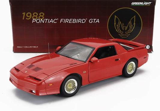 GREENLIGHT - 1/18 - PONTIAC - FIREBIRD TRANS AM GTA 1988 - RED