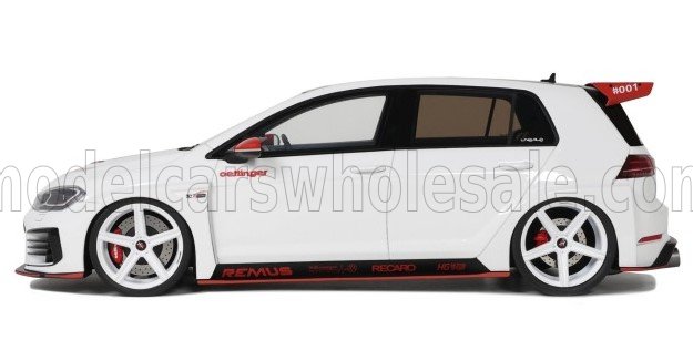 OTTO-MOBILE - 1/18 - VOLKSWAGEN - GOLF VII GTi 2019 - WHITE RED