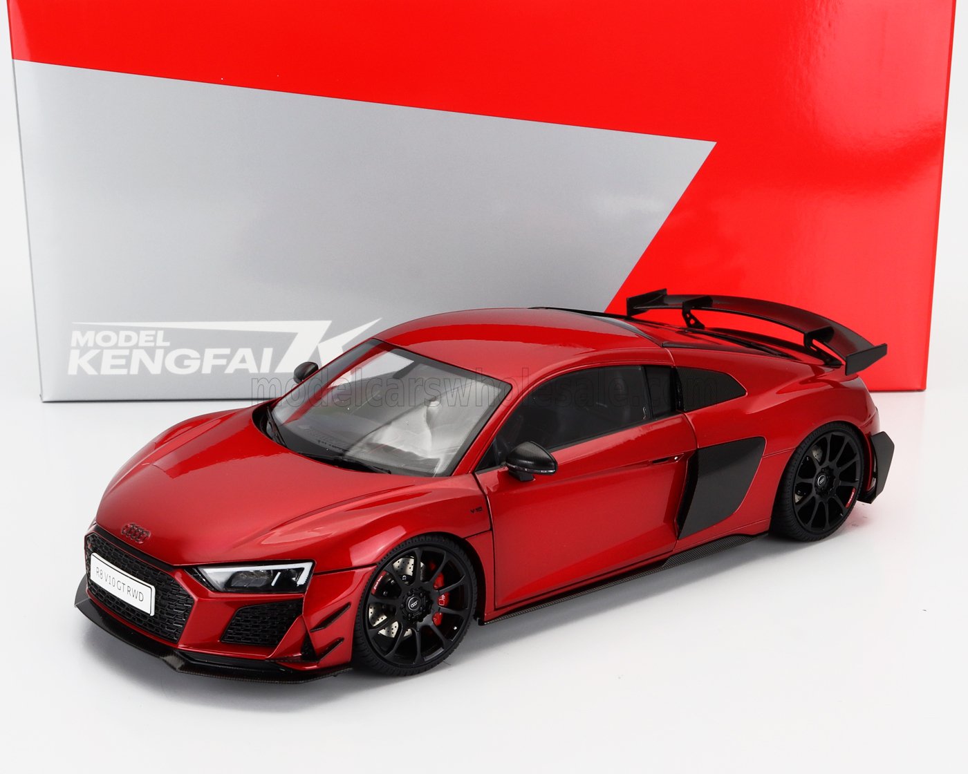 NZG - 1/18 - AUDI - R8 COUPE GT 2019 - RED