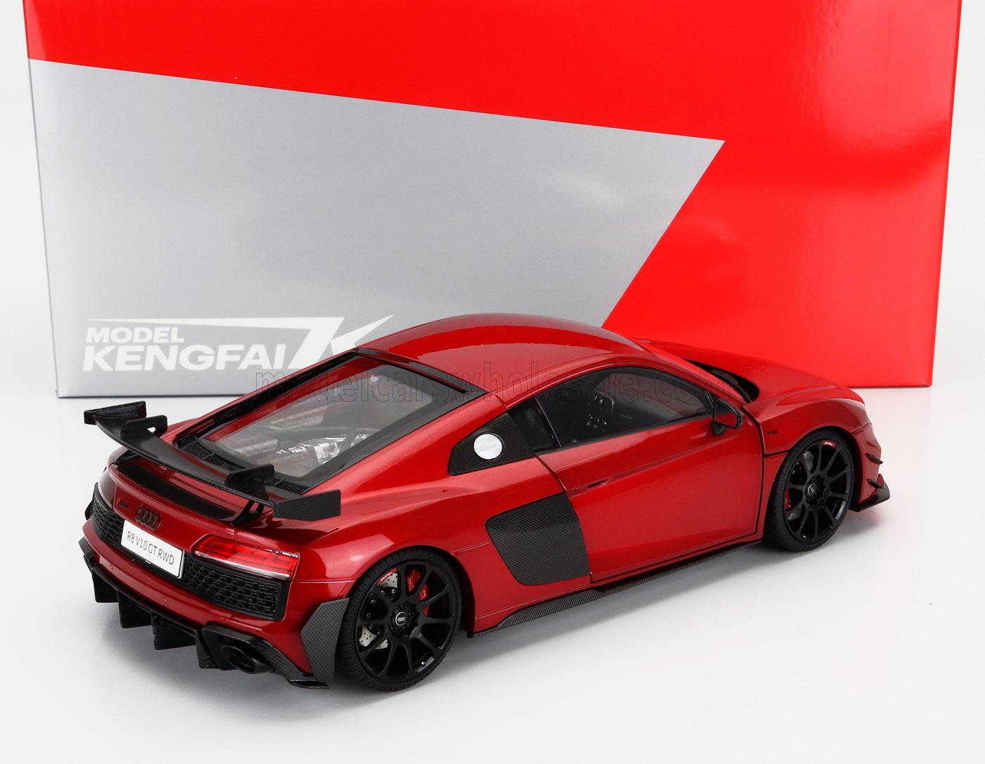 NZG - 1/18 - AUDI - R8 COUPE GT 2019 - RED