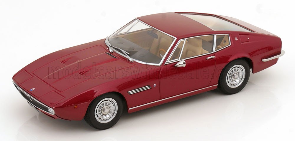 KK-SCALE - 1/18 - MASERATI - GHIBLI COUPE 1969 - RED MET