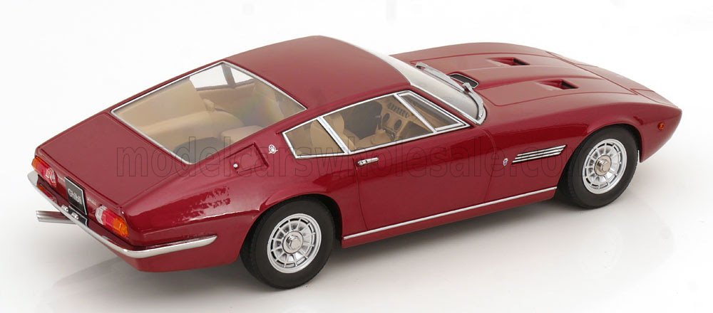 KK-SCALE - 1/18 - MASERATI - GHIBLI COUPE 1969 - RED MET