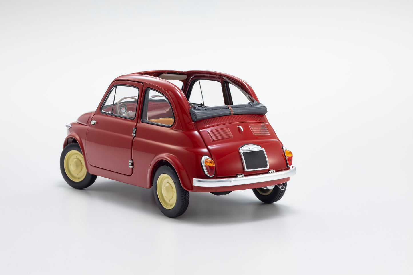 Kyosho - Fiat Nuova 500 1/18 (Rosso Corallo)