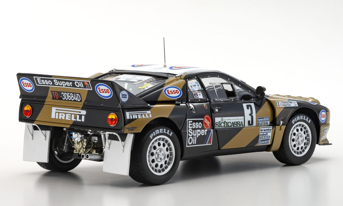 KYOSHO - Lancia Rally 037 #3 - Grifone Esso  1/18