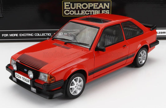 SUN-STAR - 1/18 - FORD ENGLAND - ESCORT RS 1600i 1984 - RED