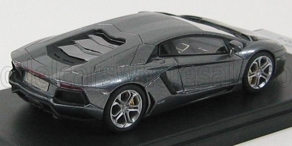 LOOKSMART - 1/43 - LAMBORGHINI - AVENTADOR LP700-4 2011 - GRIGIO ESTOQUE (GREY MET)