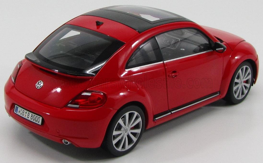 WELLY - 1/18 - VOLKSWAGEN - NEW BEETLE 2012 - RED