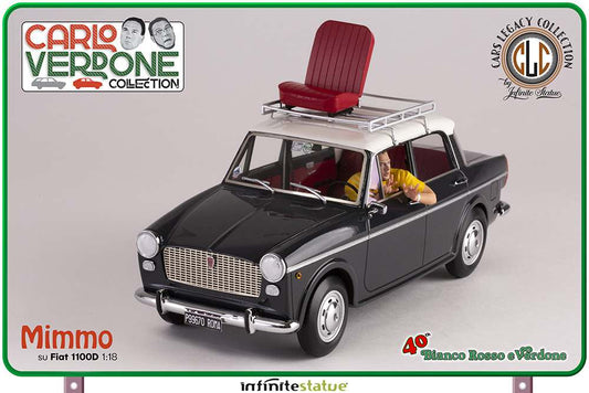 Infinite Statue - Mimmo su fiat 1100 1/18 resin car