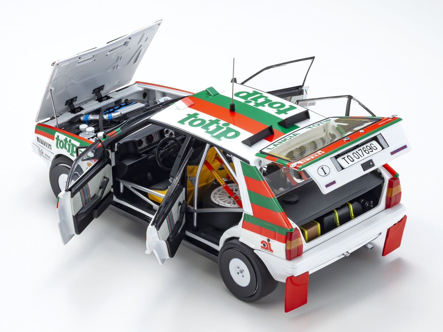 KYOSHO - LANCIA DELTA HF INTEGRALE 4WD TARGA FLORIO 1987 D.CERRATO - G.CERRI