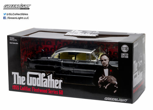 The Godfather (1972) - 1955 Cadillac Fleetwood Series 60 Special 1/18