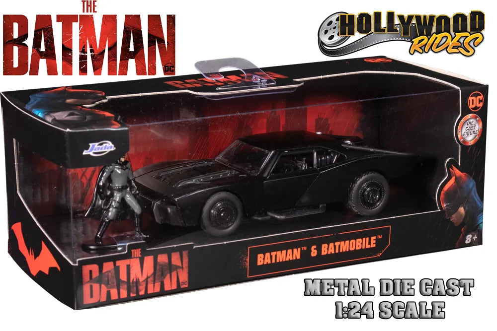 JADA  - THE BATMAN 2022 BATMOBILE+FIGURE 1/24