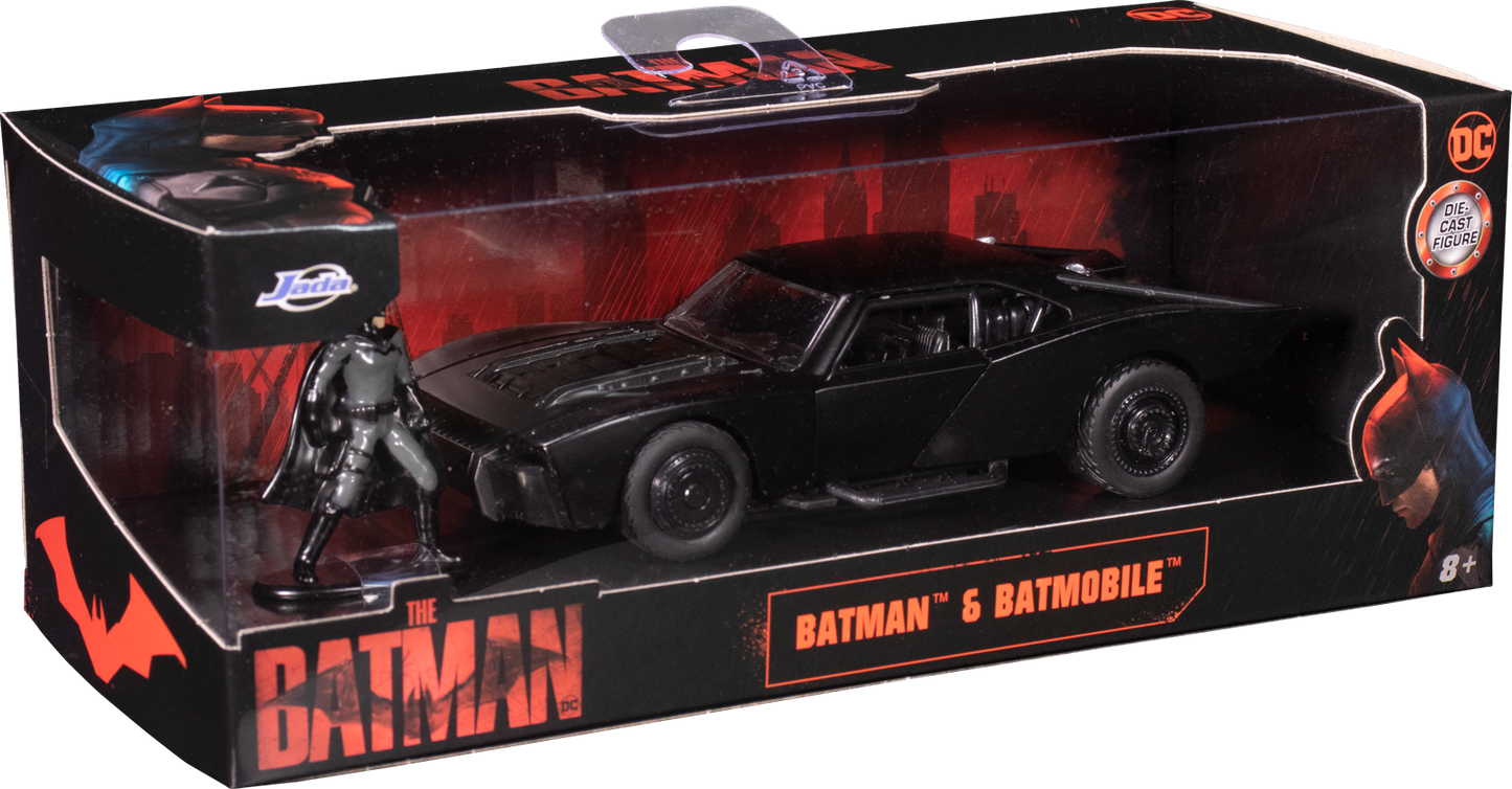 JADA  - THE BATMAN 2022 BATMOBILE+FIGURE 1/24