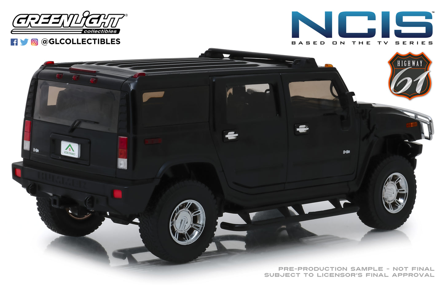 Highway 61 NCIS (2003-18 TV Series) - 2006 Hummer H2 1/18