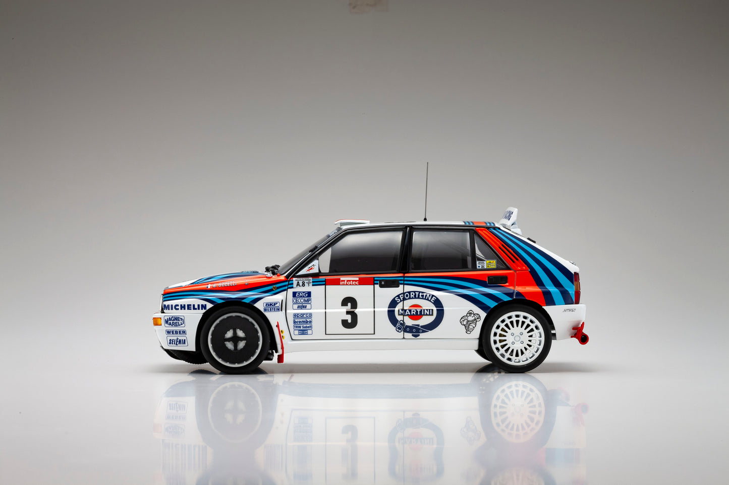 Lancia Delta HF Integrale Evoluzione 1992 #3 - Tour de Corse 1/18