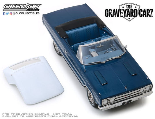 Greenlight 1967 Plymouth Belvedere GTX Convertible - 1967 Plymouth Belvedere GTX Convertible 1/18