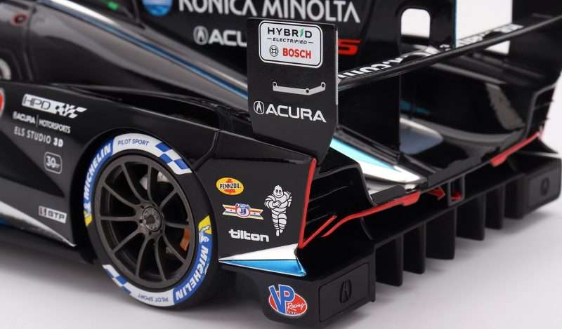 ACURA ARX-06 GTP #10 KONICA MINOLTA 2ND PLACE IMSA 24H DAYTONA 2023 TOP SPEED 1/18 modellino da collezione 250 lacasadelmodellismo