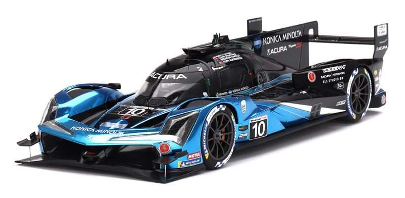 ACURA ARX-06 GTP #10 KONICA MINOLTA 2ND PLACE IMSA 24H DAYTONA 2023 TOP SPEED 1/18 modellino da collezione 250 lacasadelmodellismo