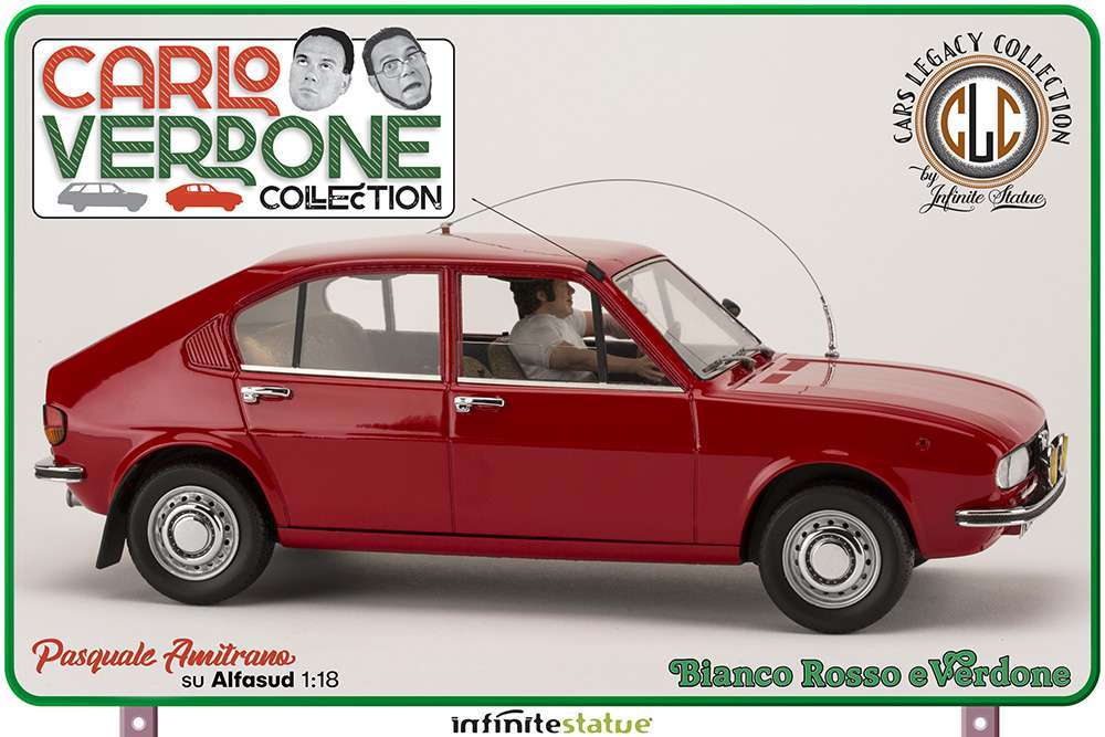 Amitrano on alfasud alfa 1:18 resin car 1/18 modellino da collezione 179 lacasadelmodellismo