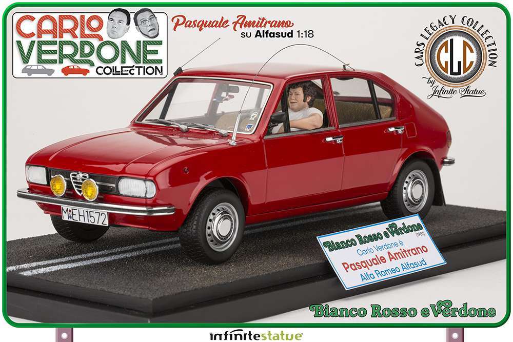 Amitrano on alfasud alfa 1:18 resin car 1/18 modellino da collezione 179 lacasadelmodellismo