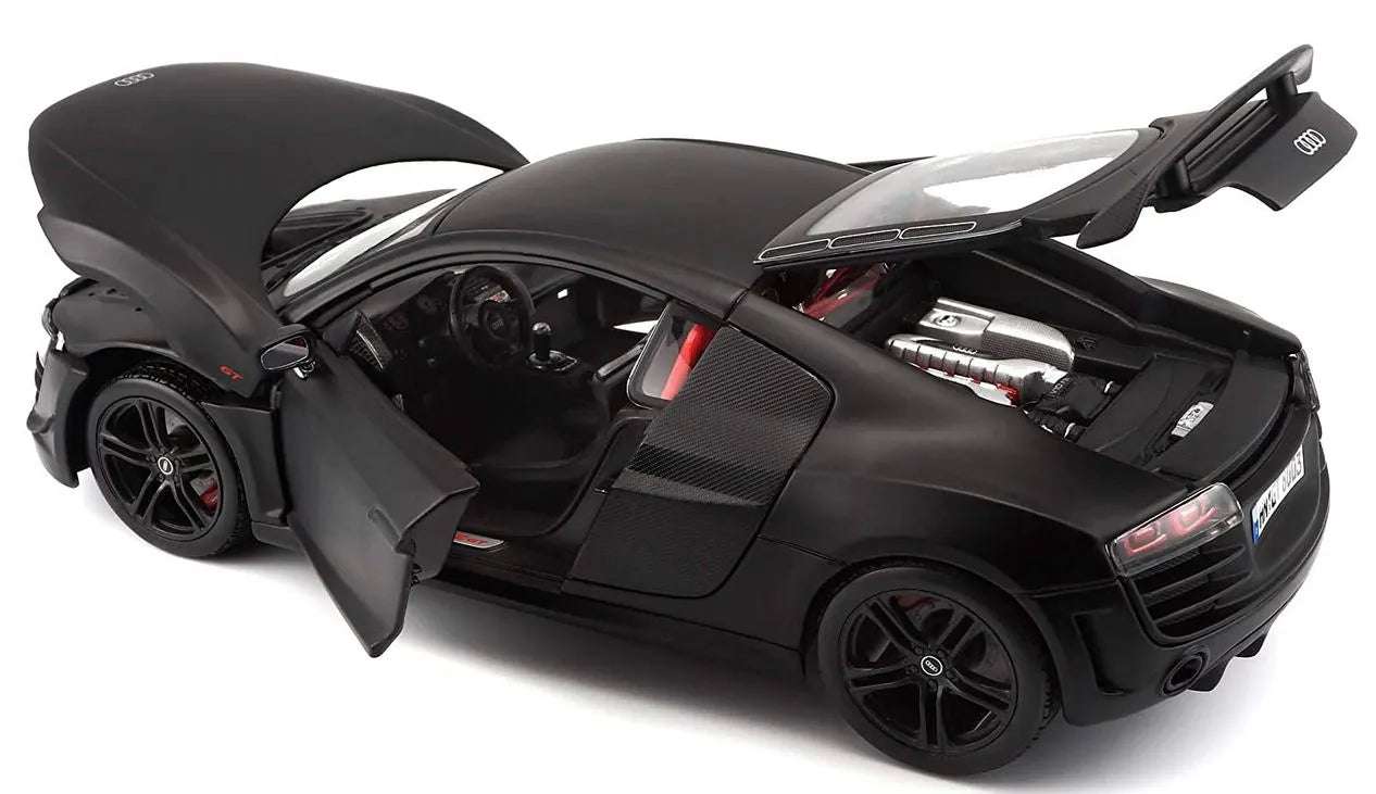 Audi R8 GT stuoia nero 1:18 1/18 modellino da collezione 59 lacasadelmodellismo