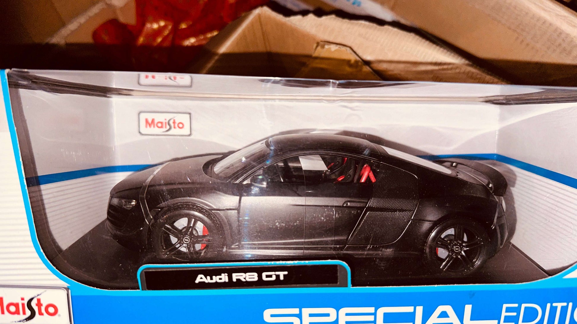 Audi R8 GT stuoia nero 1:18 1/18 modellino da collezione 59 lacasadelmodellismo