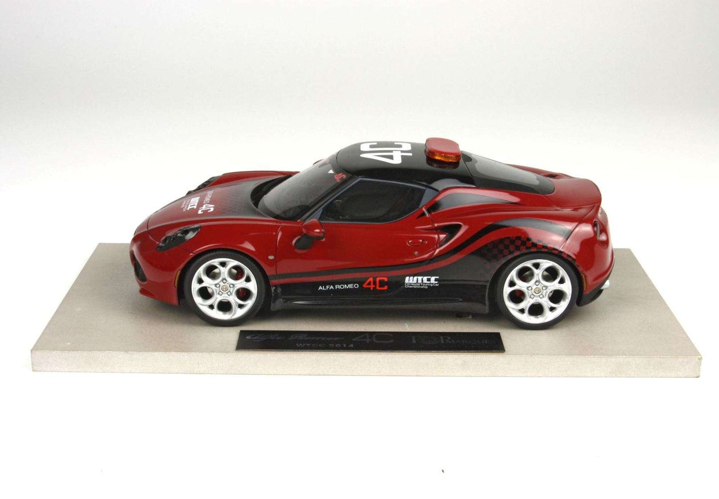 BBR Alfa Romeo 4C WTCC 2014 1/18 1/18 modellino da collezione 169 lacasadelmodellismo