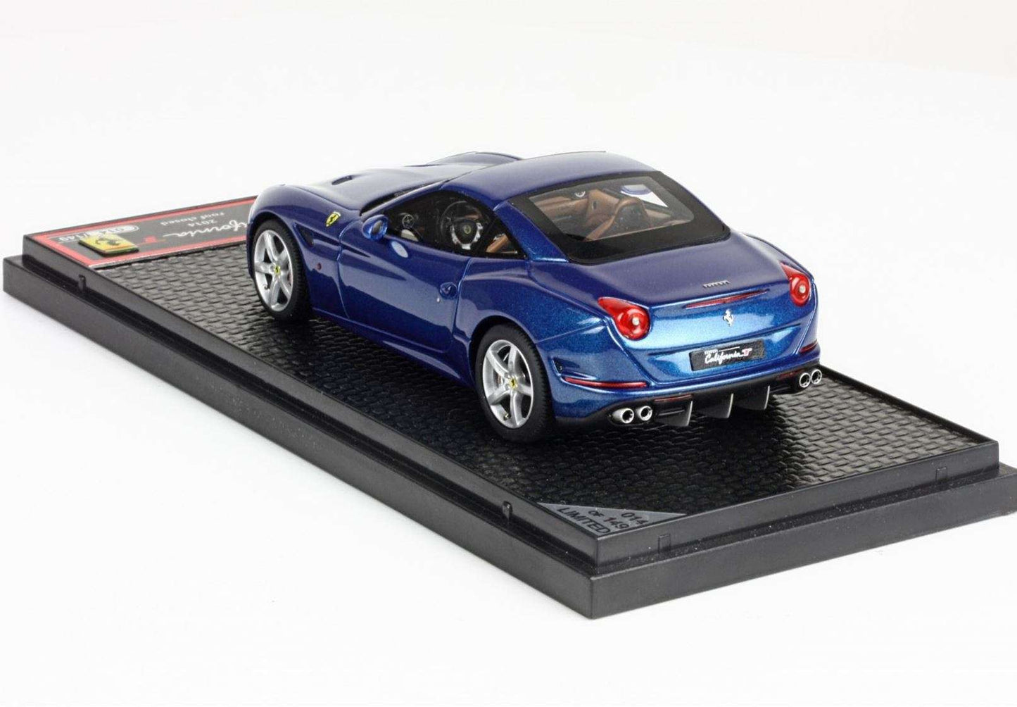 BBR - Ferrari Calfornia T Blu Met 1/43 modellino da collezione 132 lacasadelmodellismo