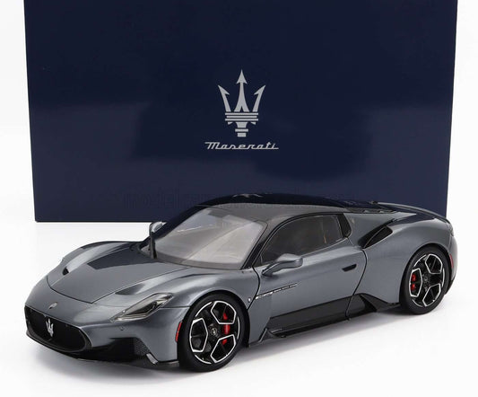 BBR-MODELS - 1/18 - MASERATI - MC20 GLOSS BLACK ROOF 2020 - GRIGIO MISTERO GREY MET 1/18 modellino da collezione 419 lacasadelmodellismo