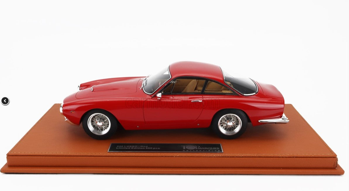 TOPMARQUES - 1/18 - FERRARI - 250 LUSSO COUPE 1963 - RED