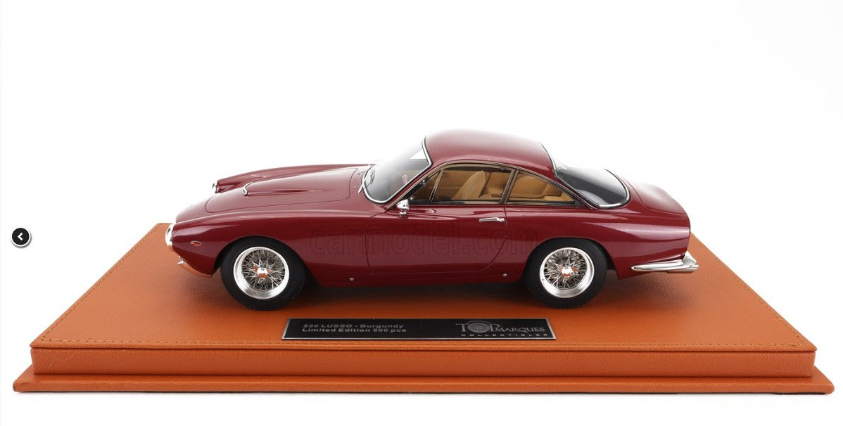 TOPMARQUES - 1/18 - FERRARI - 250 LUSSO COUPE 1963 - RED MET