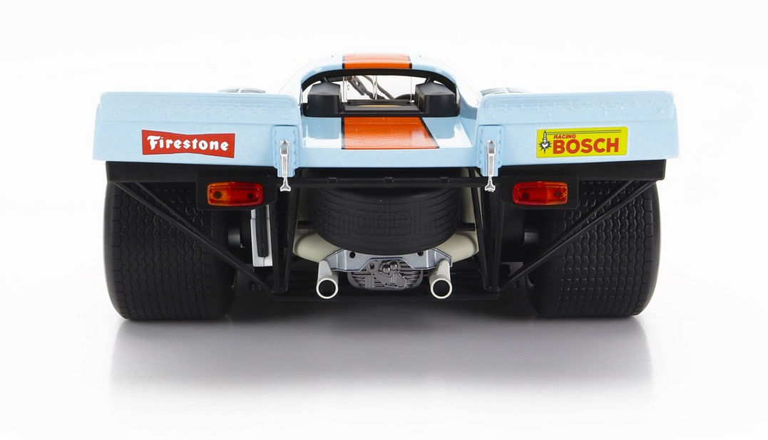 NOREV - 1/12 - PORSCHE - 917K TEAM JOHN WYER AUTOMOTIVE ENGINEERING N 24 1000km SPA 1970 J.SIFFERT - B.REDMAN - LIGHT BLUE ORANGE