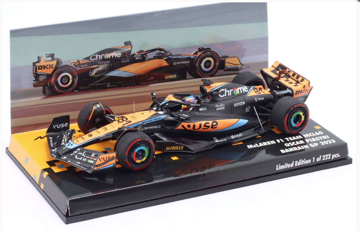 MINICHAMPS - McLAREN - F1 TEAM McLAREN N 81 GP 2023 OSCAR PIASTRI