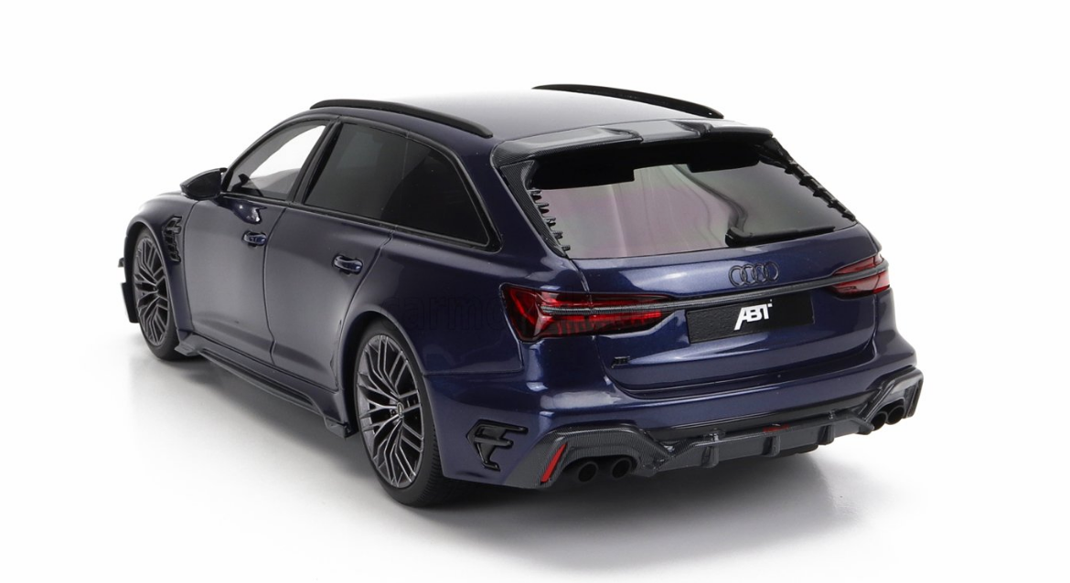 TRUESCALE - 1/18 - AUDI - A6 RS6-R C8 SW STATION WAGON 2022 - BLUE MET