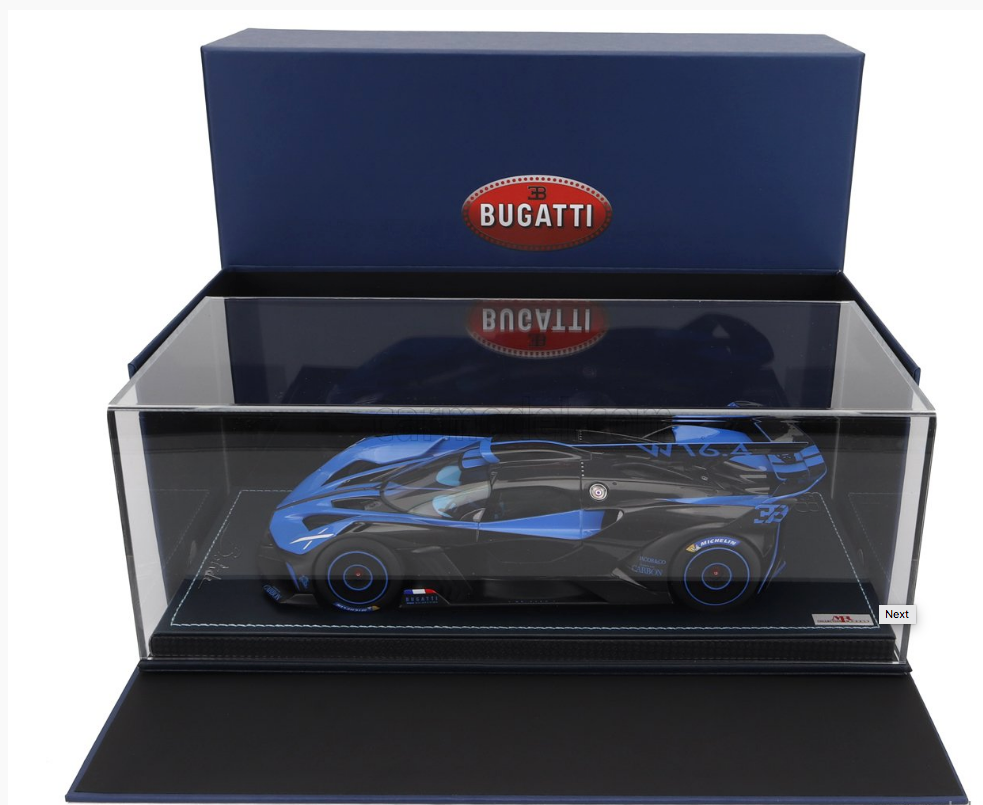 MR-MODELS - BUGATTI - BOLIDE W16 8.0 FOUR-TURBO 1850hp 500km/h 2020