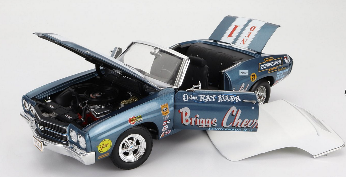 ACME-MODELS - CHEVROLET - CHEVELLE RACING N 0 CABRIOLET 1970 RAY ALLEN