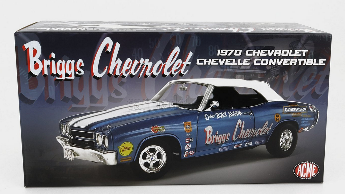 ACME-MODELS - CHEVROLET - CHEVELLE RACING N 0 CABRIOLET 1970 RAY ALLEN