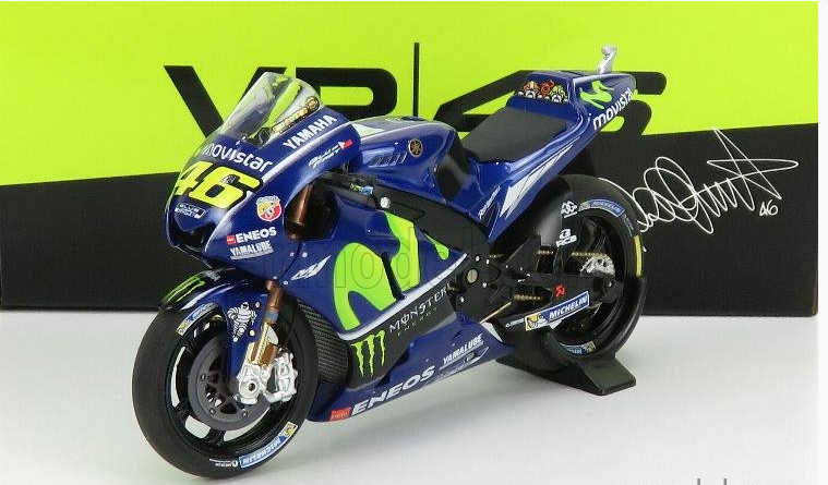 MINICHAMPS - YAMAHA - YZR-M1 TEAM MOVISTAR N 46 WINNER ASSEN MOTOGP 2017 VALENTINO ROSSI