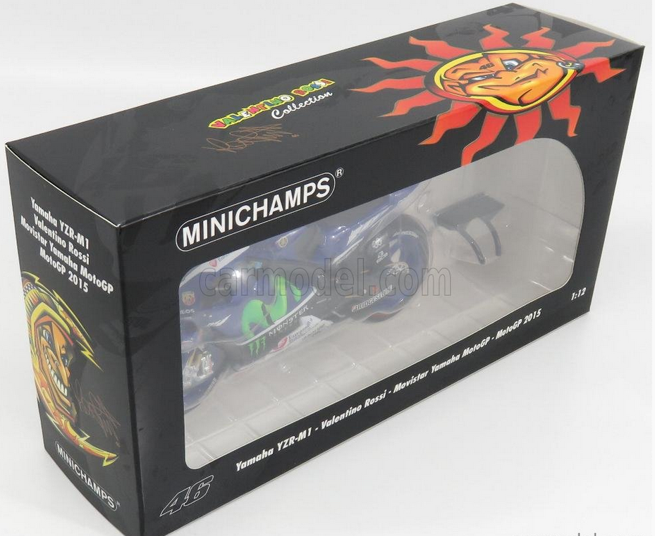 MINICHAMPS -  FAYAMAHA - YZR-M1 TEAM YAMAHACTORY RACING N 46 SEASON MOTOGP 2015 VALENTINO ROSSI