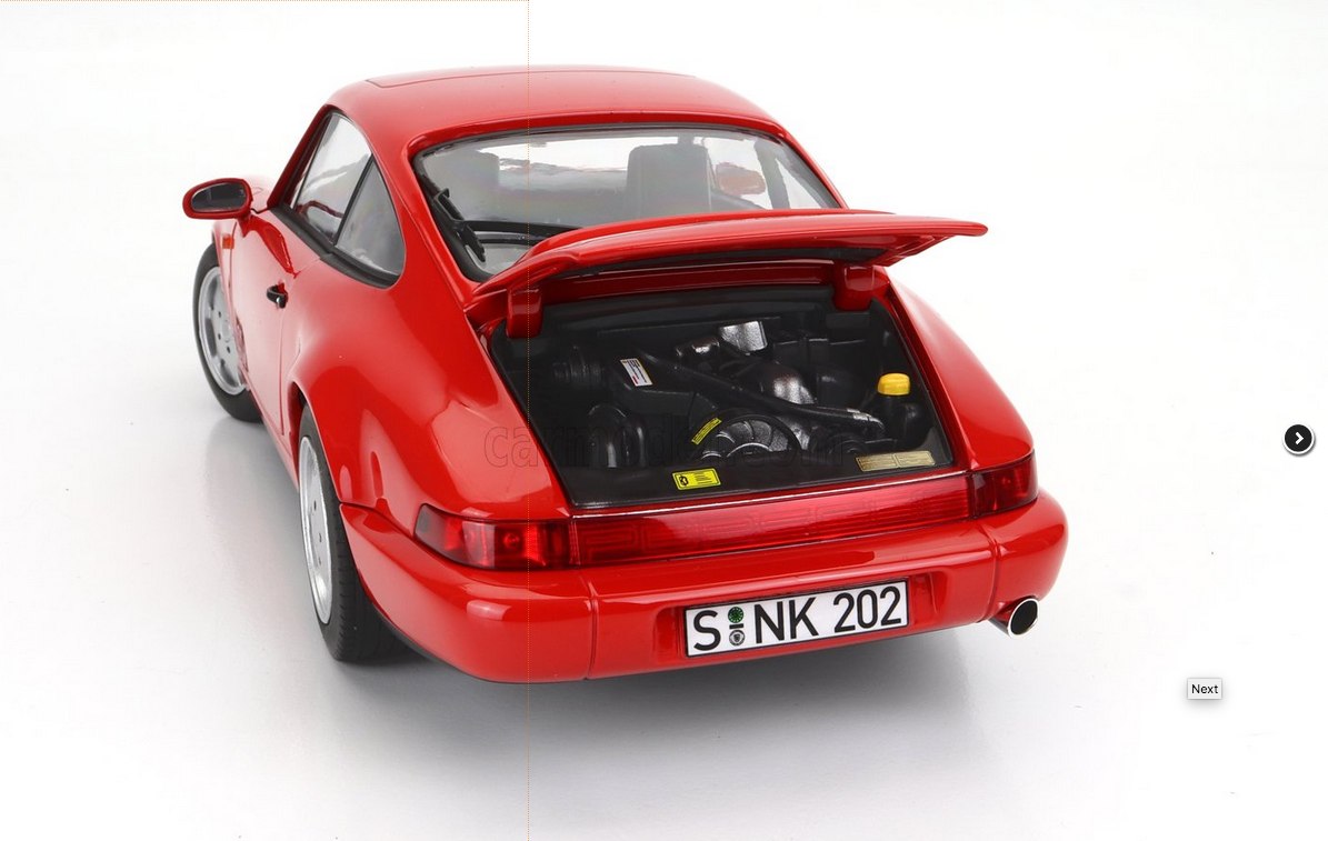 NOREV - PORSCHE - 911 964 CARRERA 2 COUPE 1990