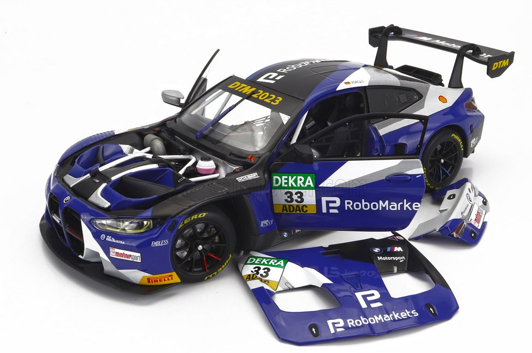 MINICHAMPS - BMW - 4-SERIES M4 GT3 TEAM SCHUBERT MOTORSPORT N 33 SEASON DTM 2023 RENE RAST