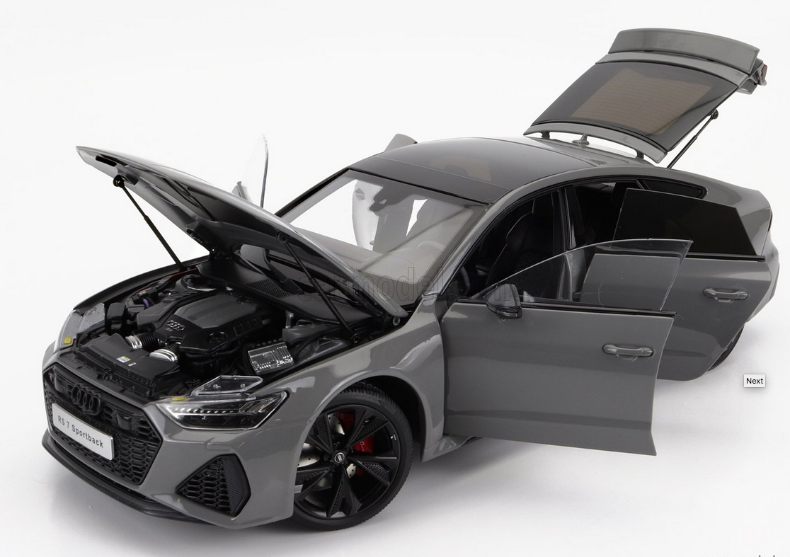 NZG - 1/18 - AUDI - A7 RS7 SPORTBACK 2021 - NARDO GREY