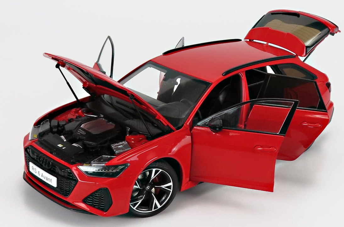 NZG - 1/18 - AUDI - A6 RS6 AVANT 2021 - RED