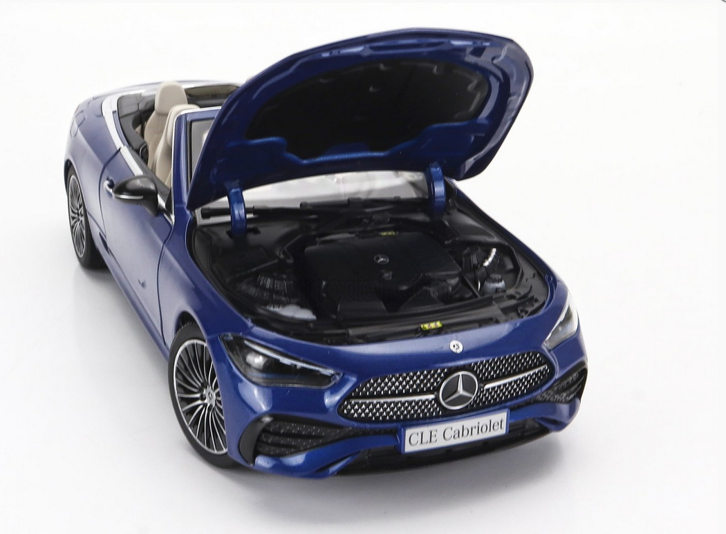 NOREV - 1/18 - MERCEDES BENZ - CLE-CLASS CABRIOLET (A236) AMG LINE 2024 - SPECTRAL BLUE BLACK