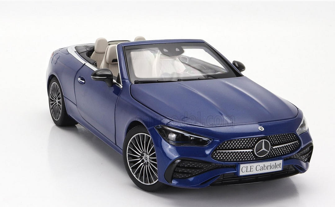 NOREV - 1/18 - MERCEDES BENZ - CLE-CLASS CABRIOLET (A236) AMG LINE 2024 - SPECTRAL BLUE BLACK