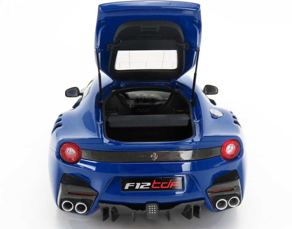 BBR-MODELS - 1/18 - FERRARI - F-12 TDF 2015 - BLU DINO - BLUE