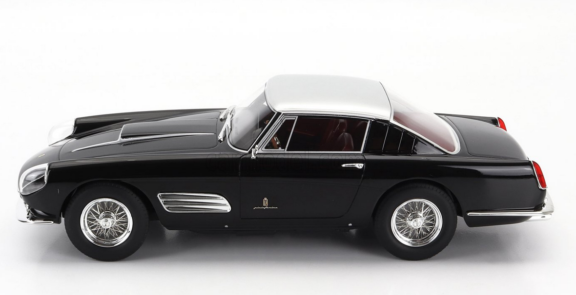 MAXIMA - 1/18 - FERRARI - 410 SUPERAMERICA III SERIES PININFARINA COUPE 1958 - BLACK SILVER